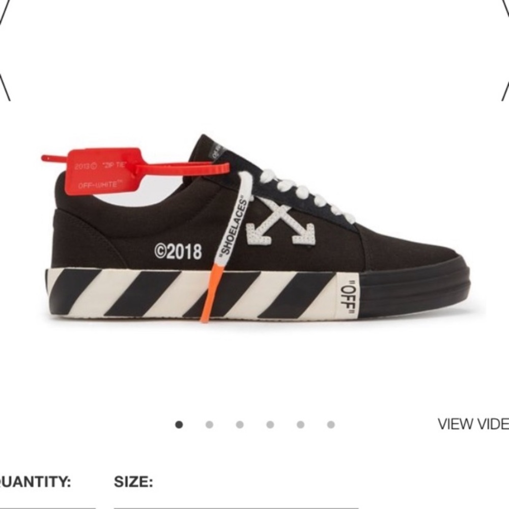 Off-White Vulc Canvas Sneakers